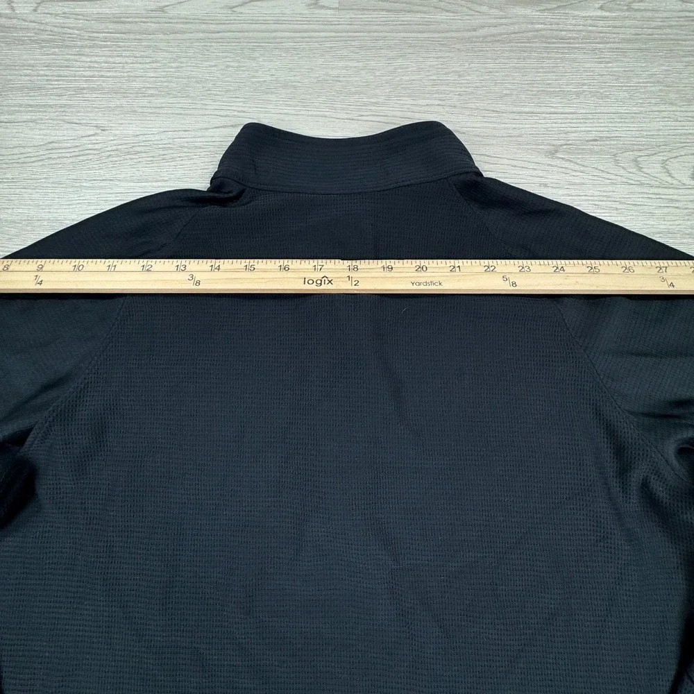 Under Armour Men's Pullover 2017 PGA Championship Black Large 1/4 Zip Golf Shirt